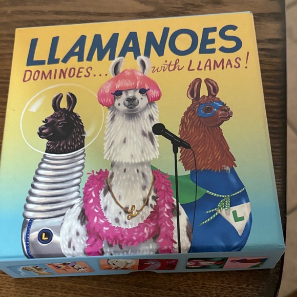 Other - Llamanoes Dominoes Game with Llamas